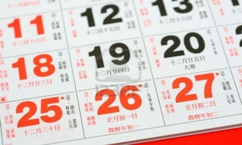 Perhitungan Bulan Lun (Lun Gwee) Pada Kalender Imlek 