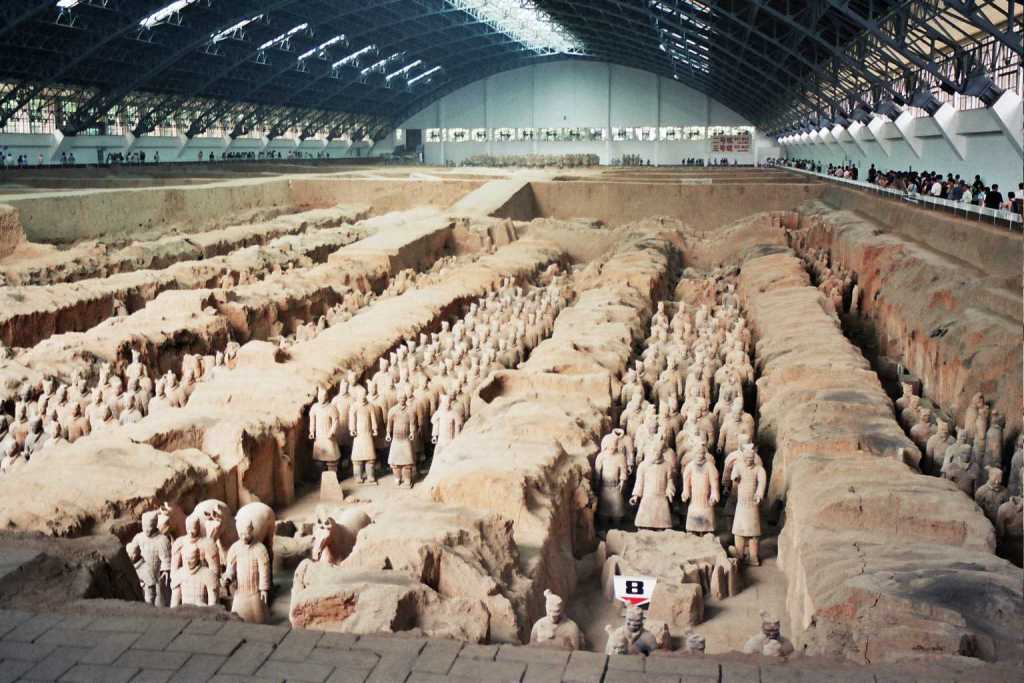 patung terracota warrior xian