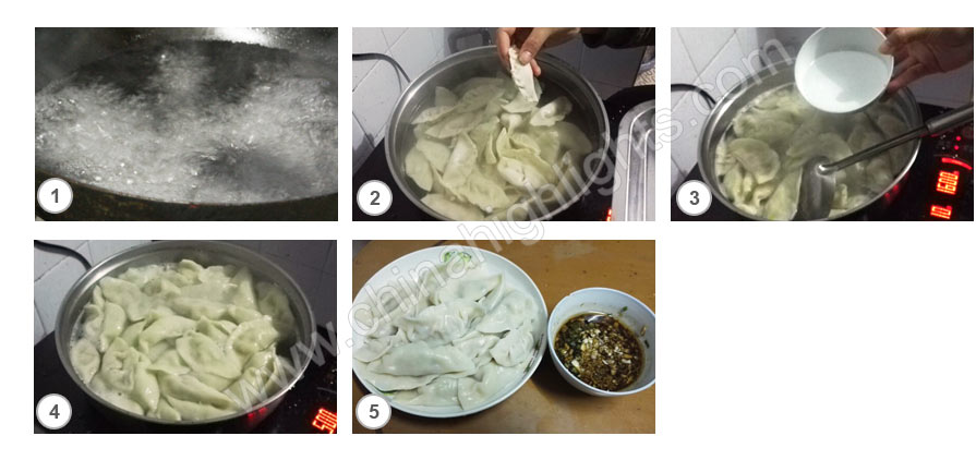 Merebus Jiaozi Suikiaw