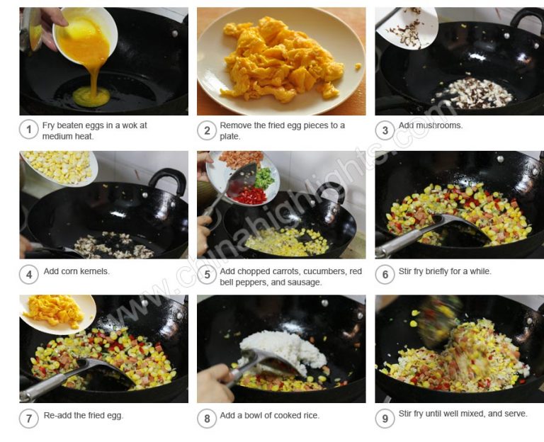 Resep Nasi Goreng Yangzhou - TIONGHOA.INFO